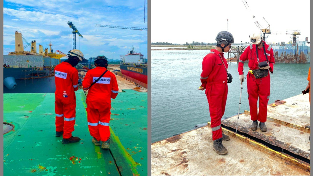 Bulker Hatch Cover Ultrasound Test